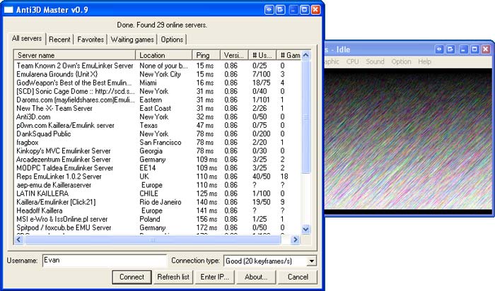 Gens - Kaillera servers